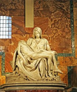 Pieta paint by numbers