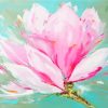 Pink Magnolia Art Paint by numbers