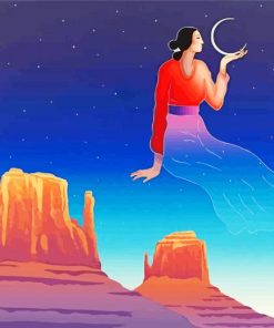 Rc Gorman Work paint by numbers