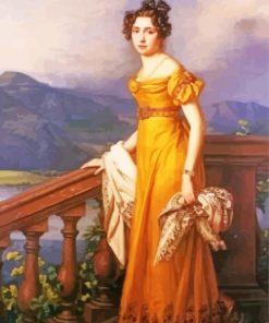 Regency Era paint by numbers