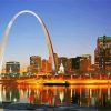 st louis city missouri paint by numbers