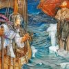 Saint Brendan the Navigator paint by numbers