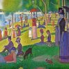 A Sunday Afternoon on the Island of La Grande Jatte paint by numbers