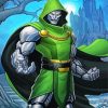 The Dr Doom paint by numbers