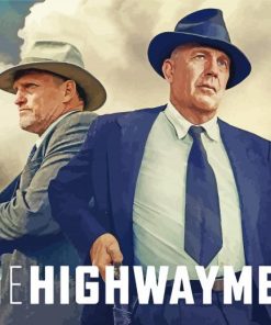 The Highwaymen Movie Poster Paint by numbers