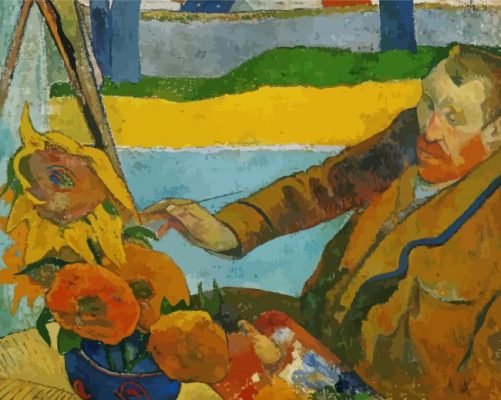 The Painter Of Sunflowers Gauguin paint by numbers