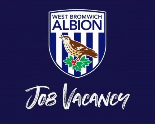 West Bromwich Albion Logo paint by numbers