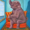 Aesthetic Elephant In The Room paint by numbers