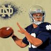 Aesthetic Notre Dame Football paint by numbers