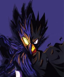 Aesthetic Tokoyami paint by numbers