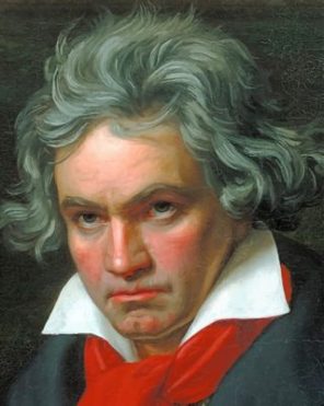 Ludwig Van Beethoven paint by numbers