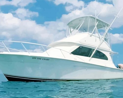 Egg Harbor Boat paint by numbers