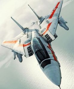 F14 Airplane paint by numberds
