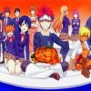 Food Wars Anime Characters paint by numbers