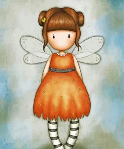 Gorjuss Fairy Girl paint by numbers