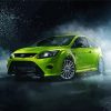 green ford Rs focus paint by numbers