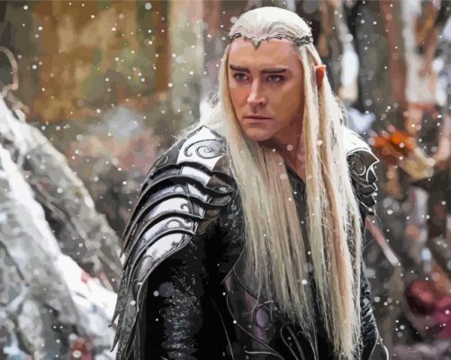 Lee Pace Elven King paint by numbers