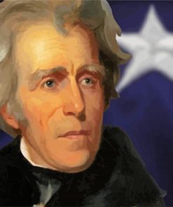 President Andrew Jackson paint by numbers