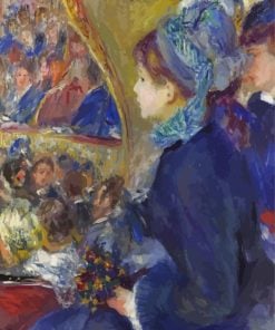 Renoir At The Theatre paint by numbers