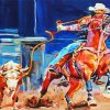 Bull Rider paint by numbers