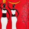 African Abstract Ladies paint by numbers