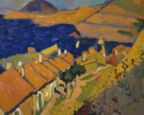 Collioure Derain paint by numbers