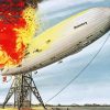 Hindenburg Disaster paint by numbers