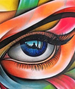 Lady Eye paint by numbers