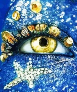 Lady Eye paint by numbers
