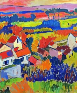 Landscape Near Chatou Derain paint by numbers
