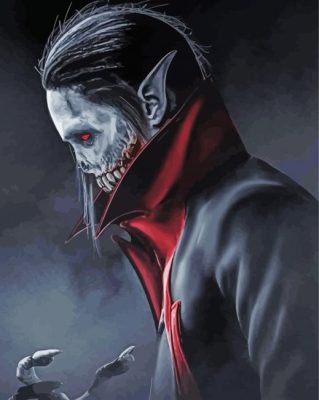 Morbius Art paint by numbers