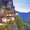 Paro Taktsang Bhutan paint by numbers