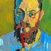 Portrait Of Matisse By Derain paint by numbers