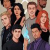 Shadowhunters Art paint by numbers