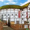 Shakespeare's Globe Theatre London paint by numbers