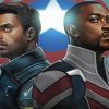 The Falcon And The Winter Soldier Illustration paint by numbers