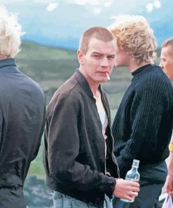 Trainspotting paint by numbers paint by numbers