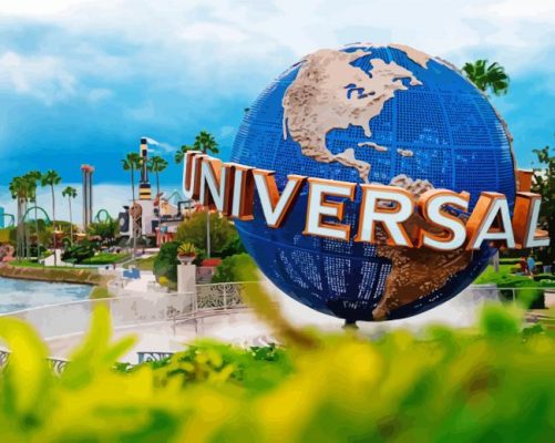 Universal Studios In Orlando Florida US paint by numbers