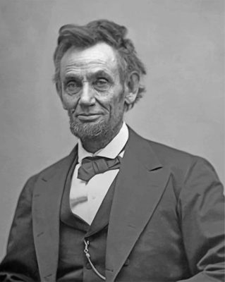 Abraham Lincoln paint by numbers
