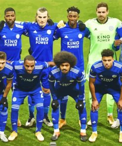 Leicester City Football Team paint by numbers