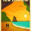 New Zealand Couple paint by numbers