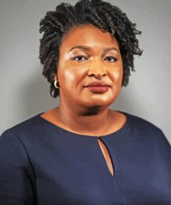 Stacey Yvonne Abrams paint by numbers