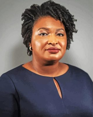 Stacey Yvonne Abrams paint by numbers
