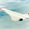Flying Concorde Plane paint by numbers