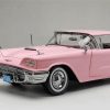 Pink Ford Thunderbird paint by numbers
