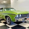 Vintage Green Chevelle 1969 paint by numbers