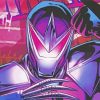 Darkhawk Marvel paint by number p