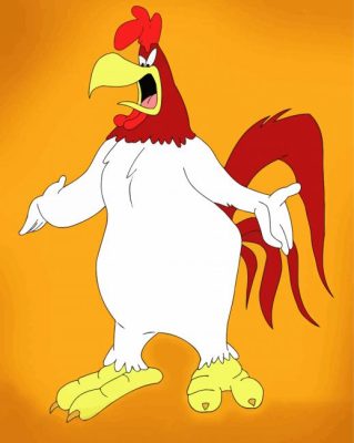 Foghorn Leghorn Illustration paint by numbers