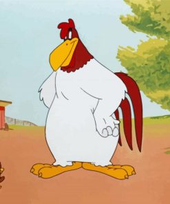 Foghorn Leghorn paint by numbers