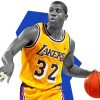 Magic Johnson paint by number p